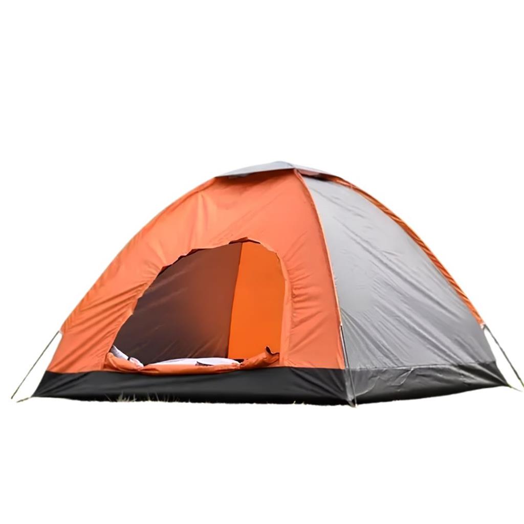 CARPA AUTOARMABLE POP UP DEUTECH SC-A13-3 3-4 PERSONAS 200X200X130 NARANJA/GRIS