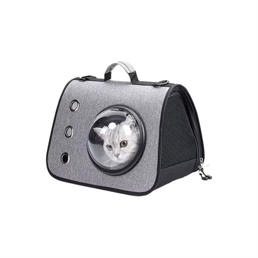 Bolso Transportador Deutech para Gatos - Visor Burbuja