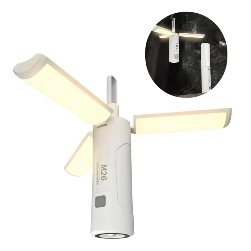LAMPARA CAMPING LED 236312 MULTIFUNCIONAL IP4X CL-06 BLANCA