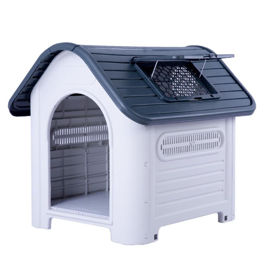 Cucha Casita Con Baño Deutech Para Perros 75x59x66