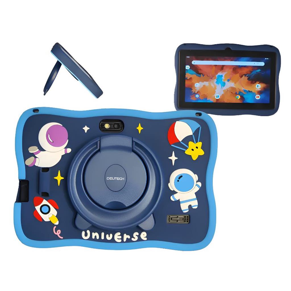 TABLET 7" DEUTECH ASTRONAUT NIÑOS 32GB/2GB/ANDROID 12 BLUE