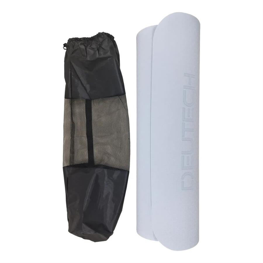 Colchoneta Mat Yoga 6mm Eco Tpe 183cmx61cmx6mm Celeste