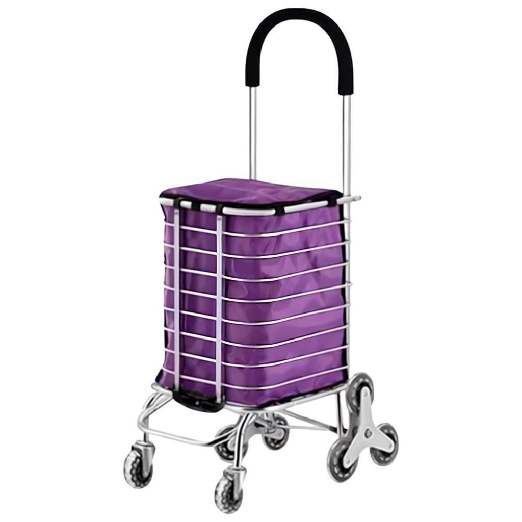 CARRO CHANGO DE COMPRAS DEUTECH FST50-6S ALUMINIO PLEGABLE 6 RUEDAS 50KG