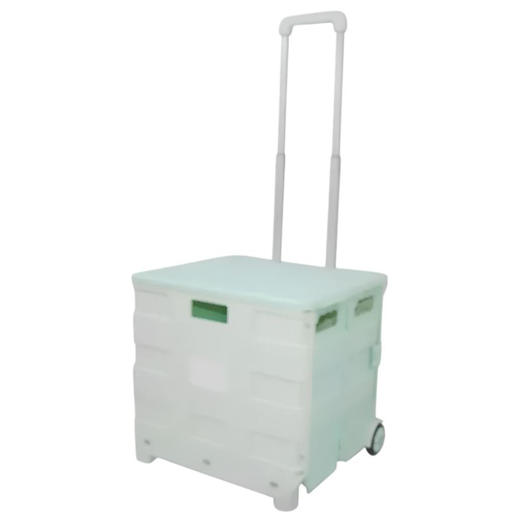 CARRO CON CAJA DEUTECH FST35A ALUMINIO PLEGABLE 75LTS 60KG