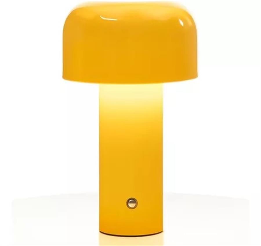 LAMPARA VELADOR 249567 HONGO USB AMARILLO