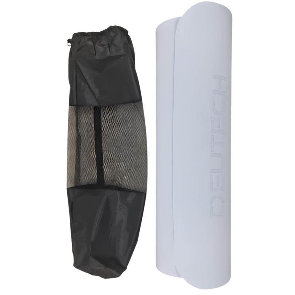 Colchoneta Mat Yoga 6mm Eco Tpe 183cmx61cmx6mm Celeste